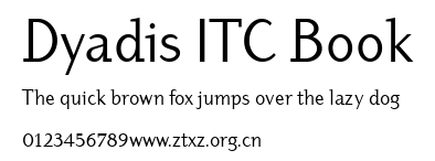 Dyadis ITC Book.ttf