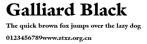 Galliard Black.ttf