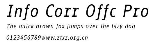 Info Corr Offc Pro.ttf