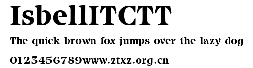 IsbellITCTT.ttf