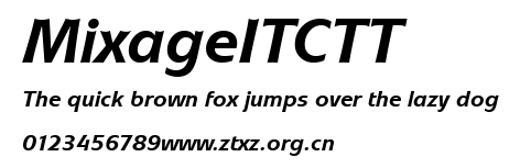 MixageITCTT.ttf
