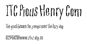 ITC Pious Henry Com.ttf