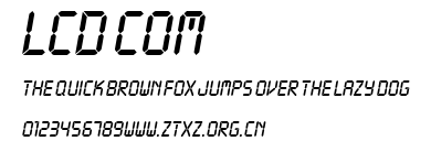 LCD Com.ttf