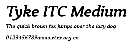 Tyke ITC Medium.ttf
