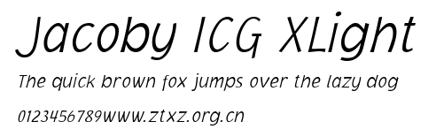 Jacoby ICG XLight.ttf
