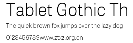 Tablet Gothic Th.ttf