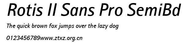 Rotis II Sans Pro SemiBd.ttf