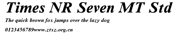 Times NR Seven MT Std.ttf
