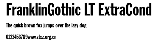FranklinGothic LT ExtraCond.ttf