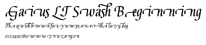 Gaius LT Swash Beginning.ttf