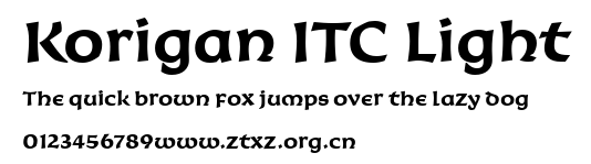 Korigan ITC Light.ttf