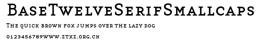 BaseTwelveSerifSmallcaps.ttf