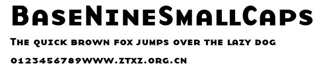 BaseNineSmallCaps.ttf