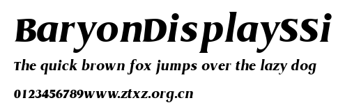 BaryonDisplaySSi.ttf