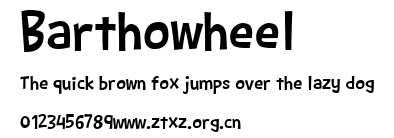 Barthowheel.ttf