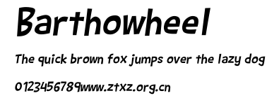 Barthowheel.ttf