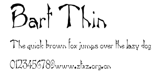 Bart Thin.ttf
