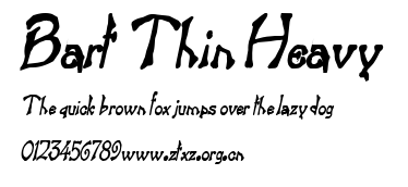 Bart Thin Heavy.ttf