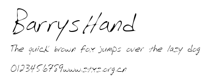 BarrysHand.ttf