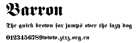 Barron.ttf