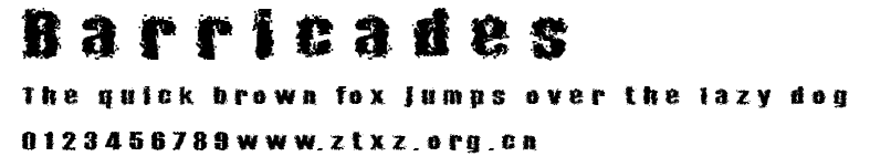 Barricades.ttf