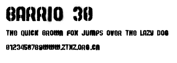 Barrio 30.ttf