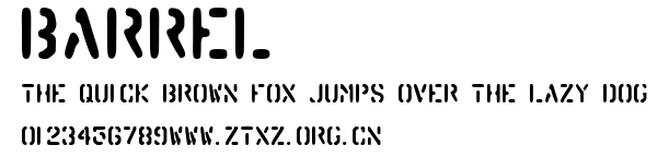 Barrel.ttf