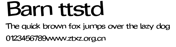Barn ttstd.ttf