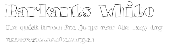 Barkants White.ttf