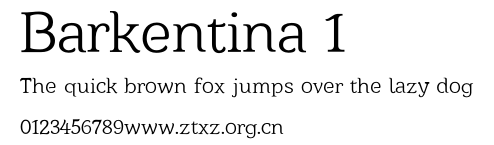 Barkentina 1.otf