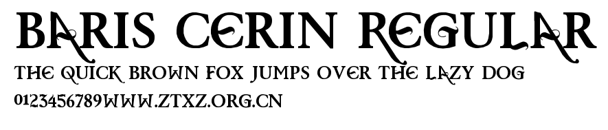 Baris Cerin Regular.ttf