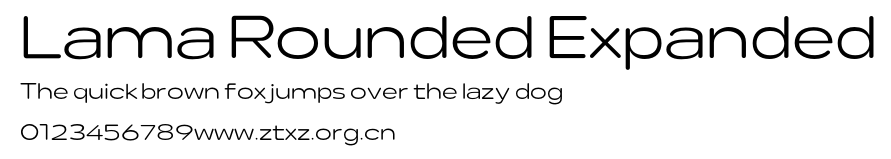 Lama Rounded Expanded.otf