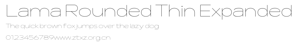 Lama Rounded Thin Expanded.ttf