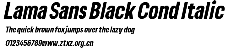 Lama Sans Black Cond Italic.ttf