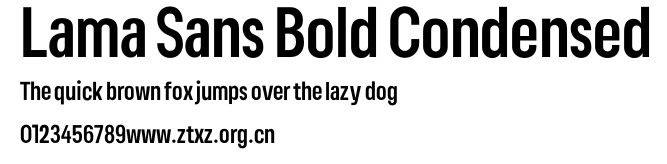 Lama Sans Bold Condensed.otf