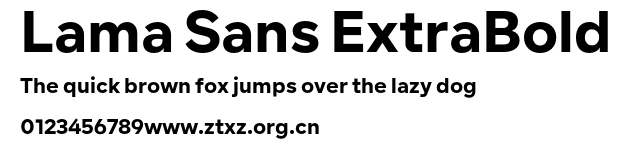 Lama Sans ExtraBold.otf