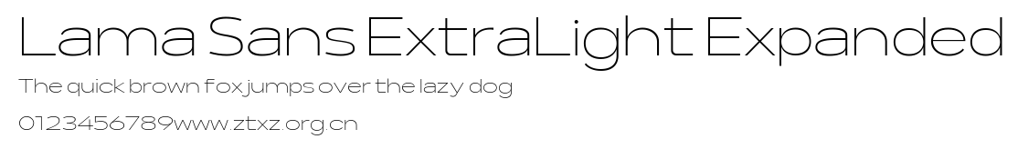 Lama Sans ExtraLight Expanded.ttf