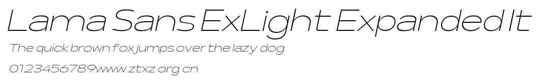 Lama Sans ExLight Expanded It.ttf