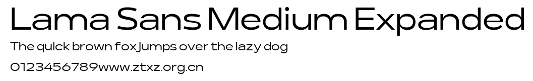 Lama Sans Medium Expanded.ttf