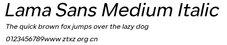 Lama Sans Medium Italic.ttf