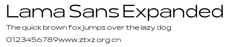 Lama Sans Expanded.ttf