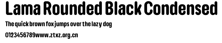Lama Rounded Black Condensed.ttf