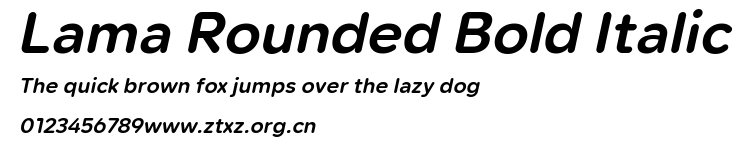 Lama Rounded Bold Italic.ttf