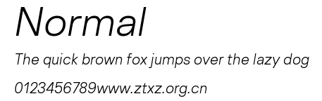 Normal Light Italic.ttf