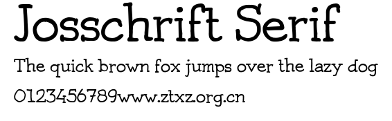 Josschrift Serif.ttf