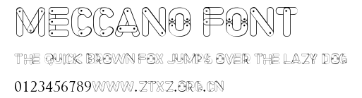 Meccano Font.ttf