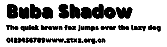 Buba Shadow.otf