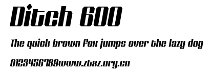 Ditch 600.ttf