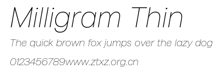 Milligram Thin.ttf
