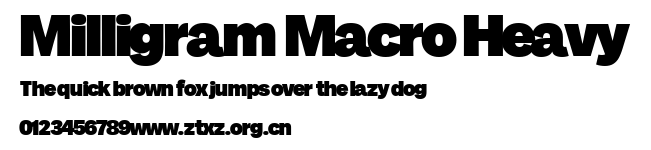 Milligram Macro Heavy.ttf